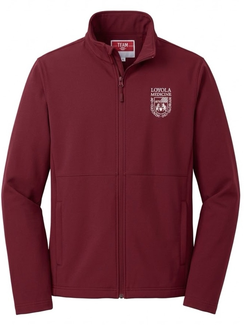 TEAM 365 Loyola Maroon Varsity Jacket XS